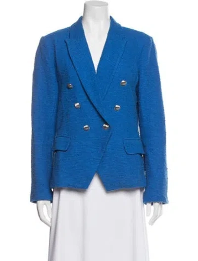 Pre-owned L'agence Blazer In Blue