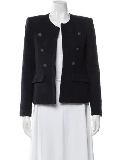 Pre-owned L'agence Blazer In Blue
