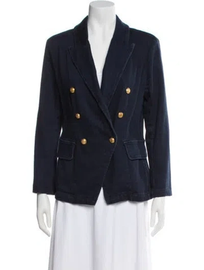 Pre-owned L'agence Blazer In Blue