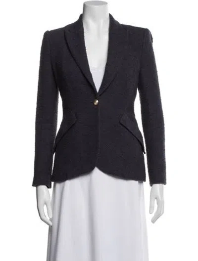 Pre-owned L'agence Blazer In Blue