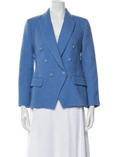 Pre-owned L'agence Blazer In Blue