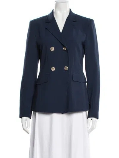 Pre-owned L'agence Blazer In Blue