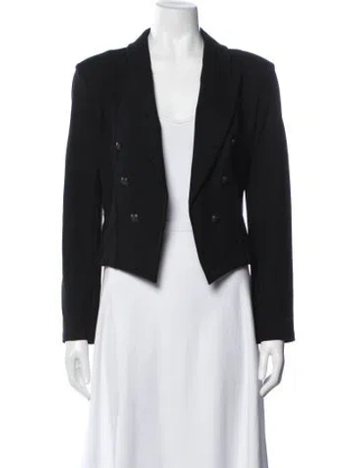 Pre-owned L'agence Blazer In Blue