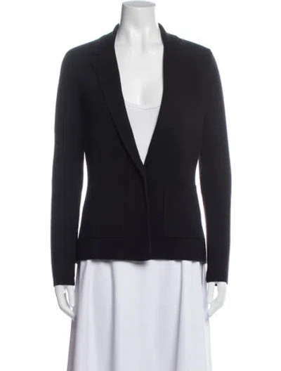 Pre-owned L'agence Blazer In Blue