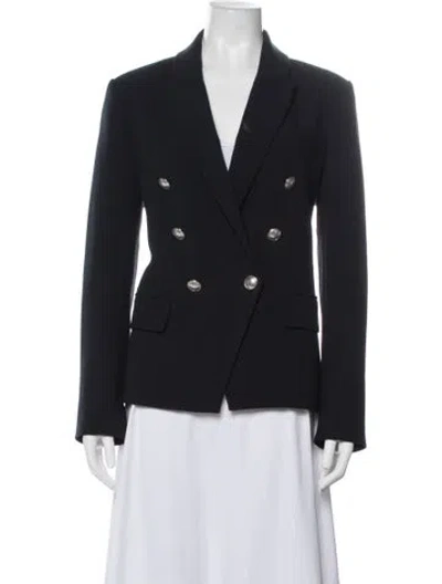 Pre-owned L'agence Blazer In Blue