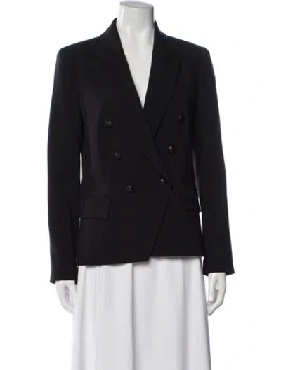 Pre-owned L'agence Blazer In Blue