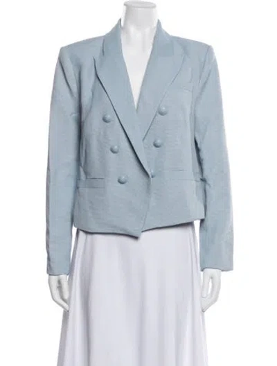 Pre-owned L'agence Blazer In Blue