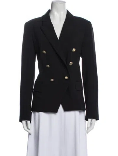 Pre-owned L'agence Blazer In Blue