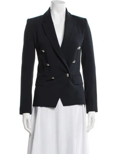Pre-owned L'agence Blazer In Blue