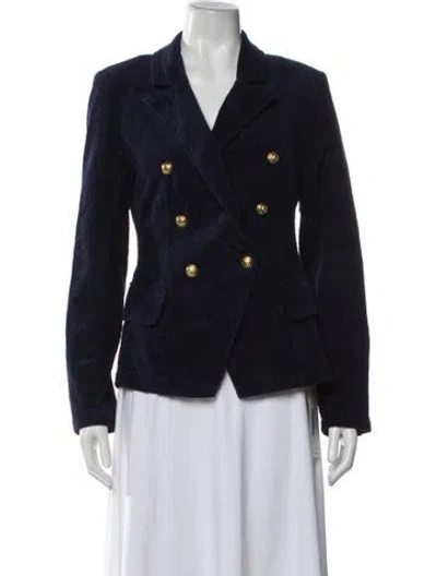 Pre-owned L'agence Blazer In Blue