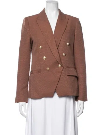 Pre-owned L'agence Blazer In Brown