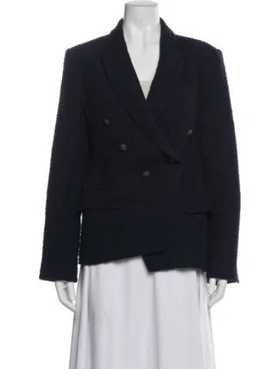 Pre-owned L'agence Blazer In Gray