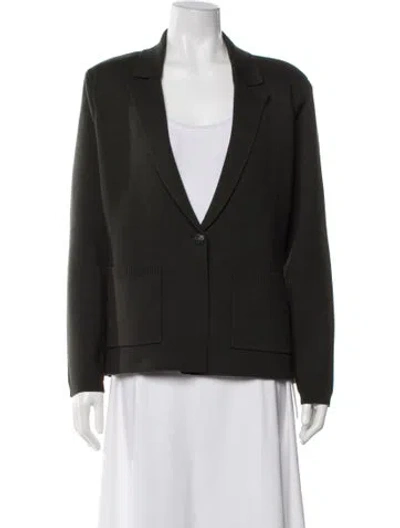 Pre-owned L'agence Blazer In Gray