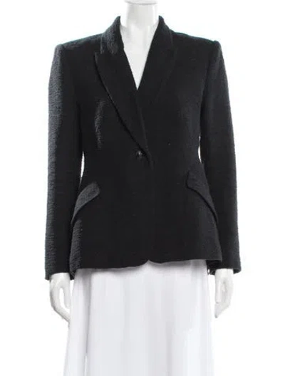 Pre-owned L'agence Blazer In Gray