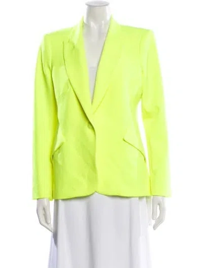 Pre-owned L'agence Blazer In Green