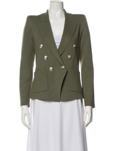 Pre-owned L'agence Blazer In Green