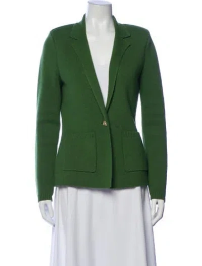 Pre-owned L'agence Blazer In Green