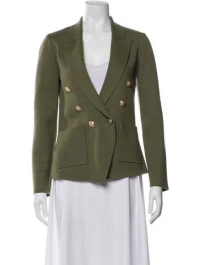 Pre-owned L'agence Blazer In Green