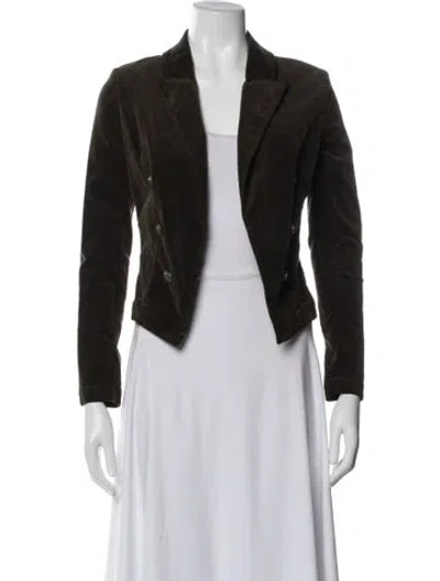 Pre-owned L'agence Blazer In Green