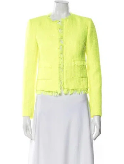 Pre-owned L'agence Blazer In Green