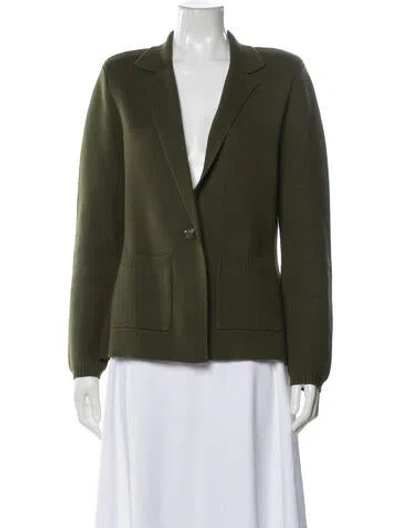 Pre-owned L'agence Blazer In Green