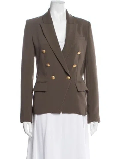 Pre-owned L'agence Blazer In Green
