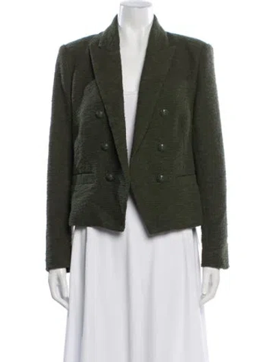 Pre-owned L'agence Blazer In Green