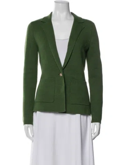 Pre-owned L'agence Blazer In Green
