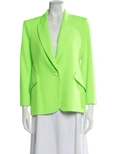 Pre-owned L'agence Blazer In Green