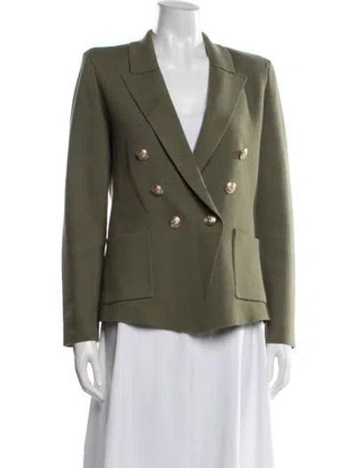 Pre-owned L'agence Blazer In Green