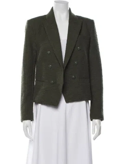Pre-owned L'agence Blazer In Green