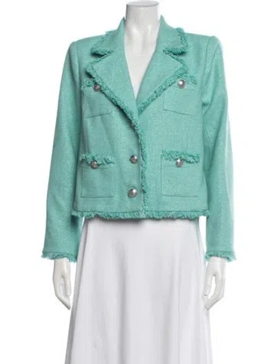 Pre-owned L'agence Blazer In Green