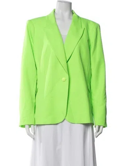 Pre-owned L'agence Blazer In Green