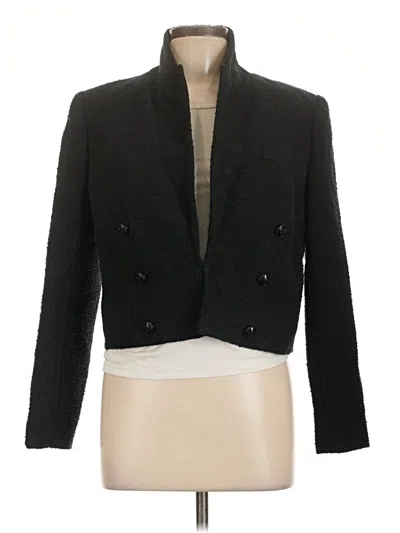 Pre-owned L'agence Blazer Jacket In Black