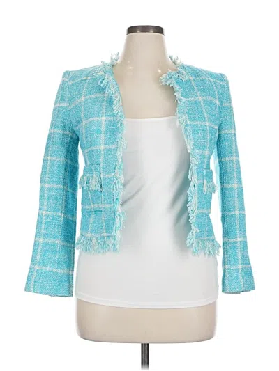 Pre-owned L'agence Blazer Jacket In Blue