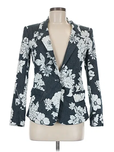 Pre-owned L'agence Blazer Jacket In Blue