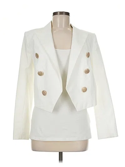 L'agence Blazer Jacket In White