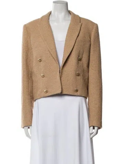 Pre-owned L'agence Blazer In Neutral