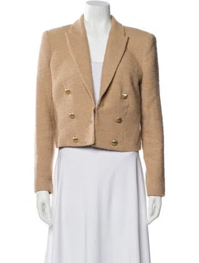 Pre-owned L'agence Blazer In Neutral