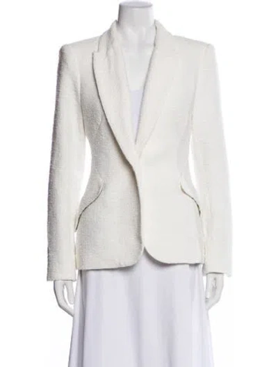 Pre-owned L'agence Blazer In Neutral