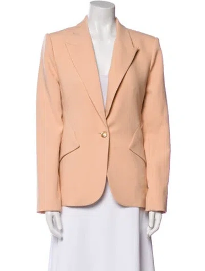 Pre-owned L'agence Blazer In Neutral