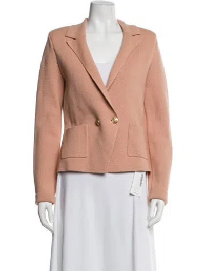 Pre-owned L'agence Blazer In Neutral