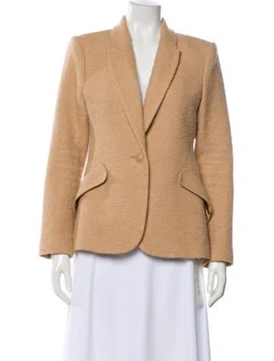 Pre-owned L'agence Blazer In Neutral