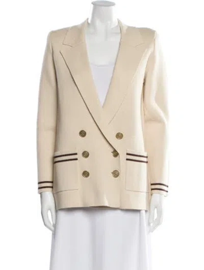 Pre-owned L'agence Blazer In Neutral