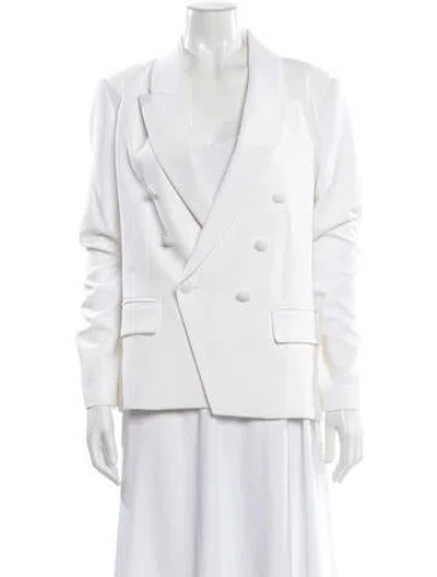 Pre-owned L'agence Blazer In Neutral