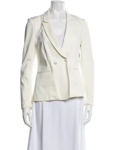 Pre-owned L'agence Blazer In Neutral