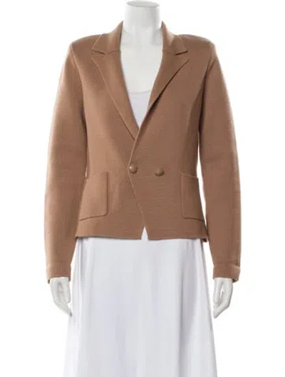 Pre-owned L'agence Blazer In Neutral