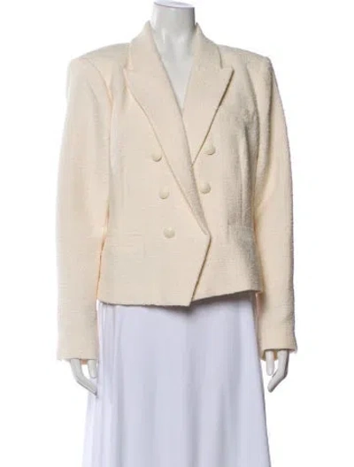 Pre-owned L'agence Blazer In Neutral