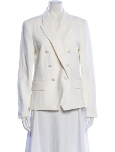 Pre-owned L'agence Blazer In Neutral