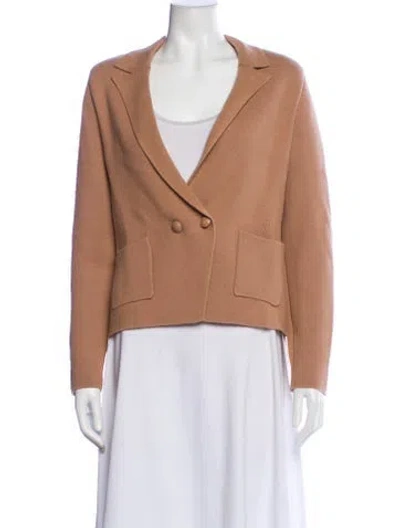 Pre-owned L'agence Blazer In Neutral